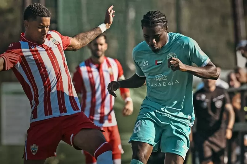 أداء النني وتأثيره في خسارة الجزيرة أمام ألميريا ودياً