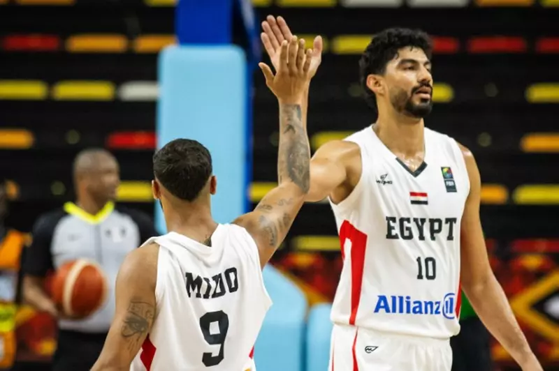 الأفروباسكت: مصر تتفوق على أوغندا بالربع الأول بنتيجة 3-0