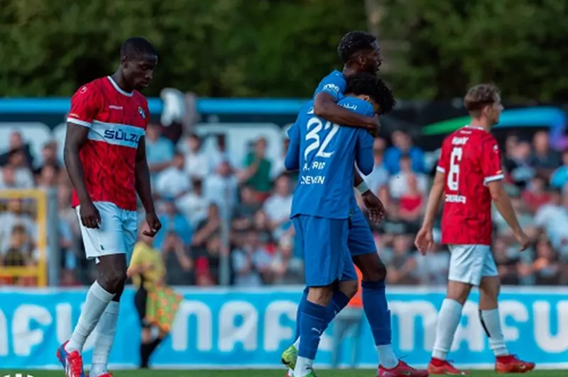 الهلال يعزز قوته بفوز ودي ساحق على بالينجن الألماني بفضل ثيو هيرنانديز