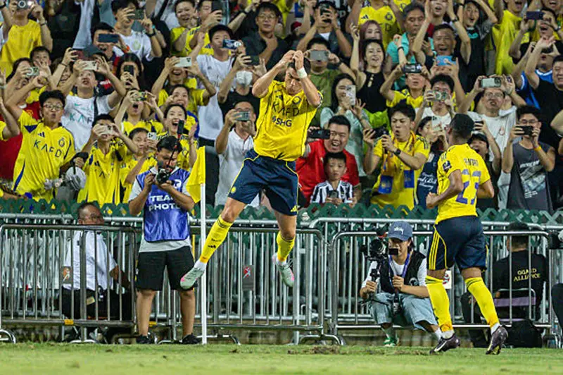 كريستيانو رونالدو يحقق إنجاز المئوية مع النصر الرياضي