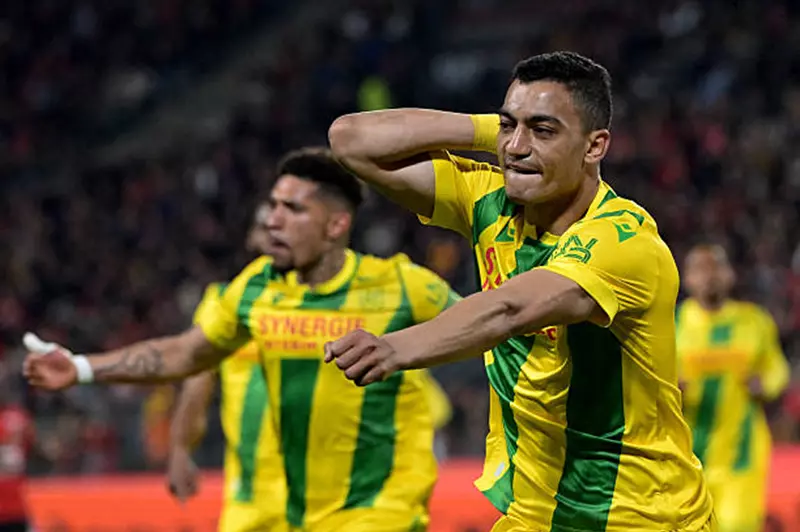 مصطفى محمد على رأس تشكيلة نانت في مواجهة ستراسبورج بالدوري الفرنسي