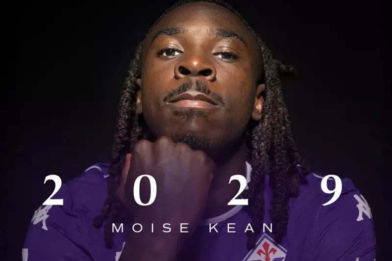 مويس كين يوقع عقداً جديداً مع فيورنتينا لمدة عدة سنوات