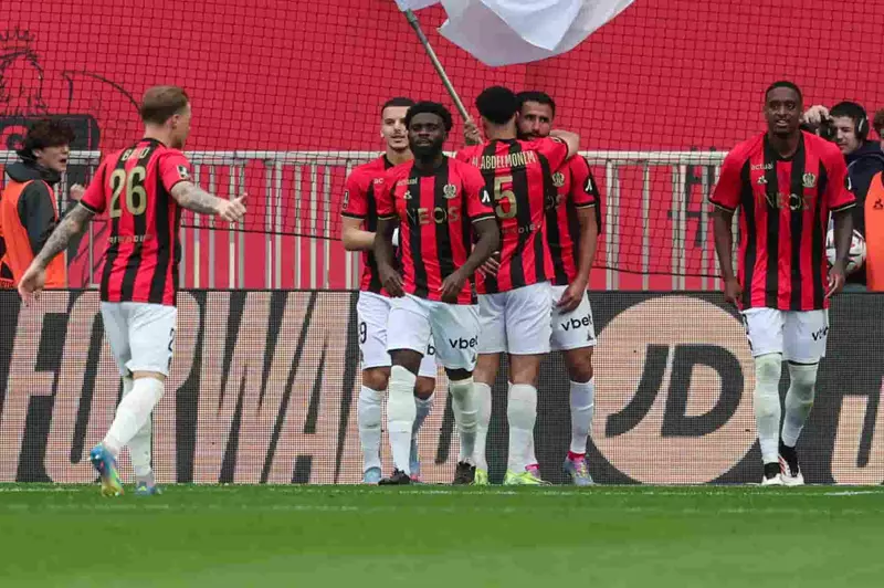 نيس يفوز لأول مرة في الدوري الفرنسي غياب عبد المنعم وتأثيره