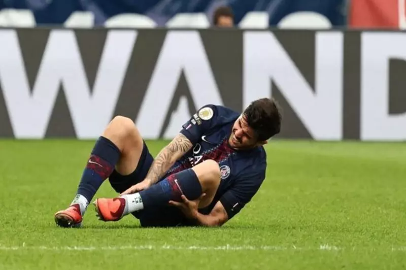 إصابة مدافع باريس سان جيرمان: تفاصيل وعلاج الالتواء في الكاحل