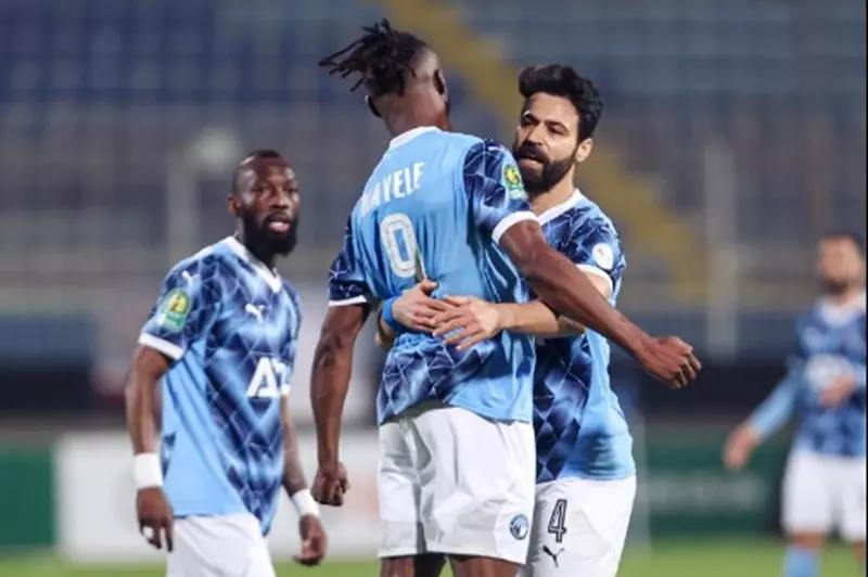 إيفرتون وماييلي في تشكيل بيراميدز لمواجهة الأهلي السعودي