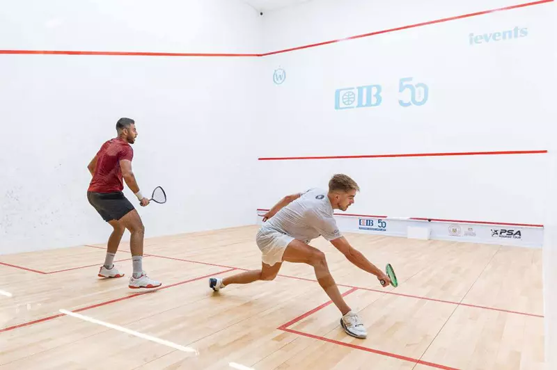 تألق اللاعبين المصريين في اليوم الثاني من الأدوار التمهيدية لبطولة CIB للاسكواش 2025