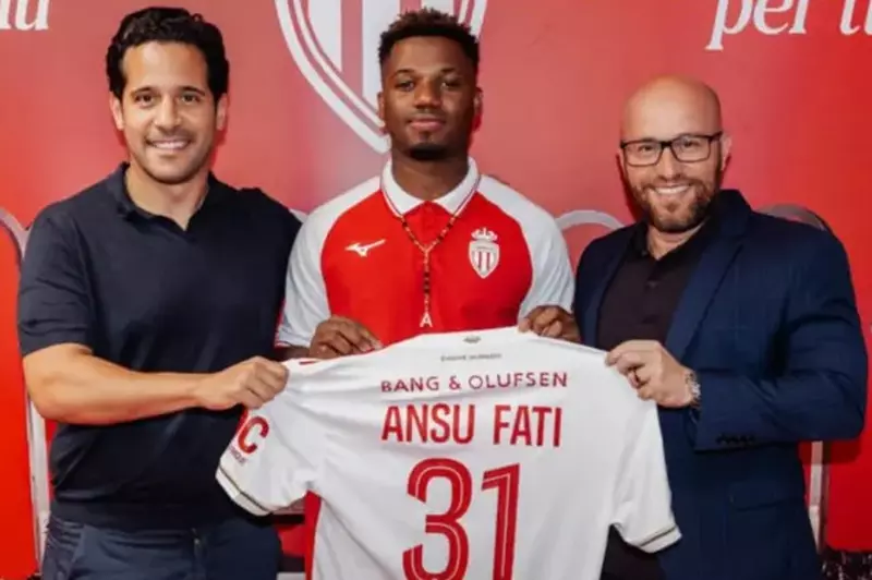 رسالة استراتيجية من أنسو فاتي: أهدافه مع موناكو وتأثيرها على برشلونة