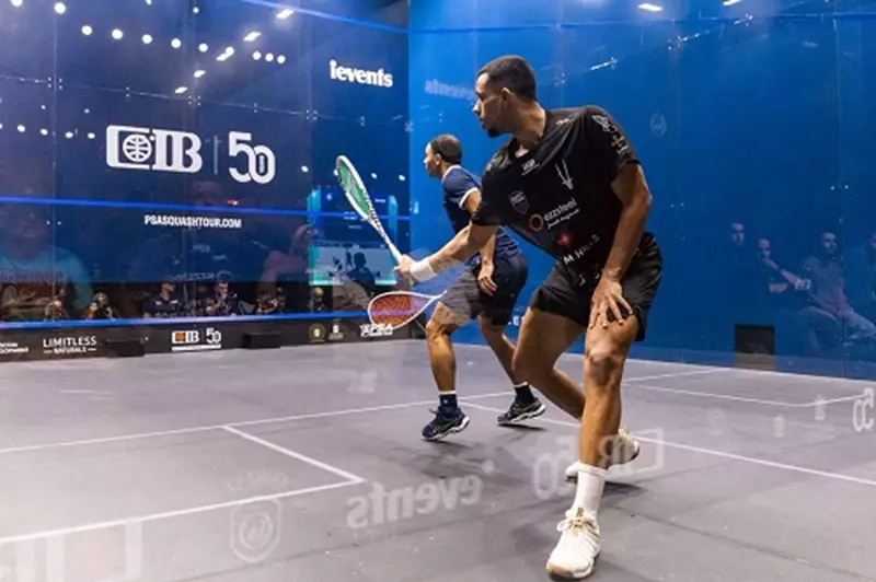سيطرة مصرية مهيمنة في ربع نهائي بطولة CIB المفتوحة للإسكواش 2025