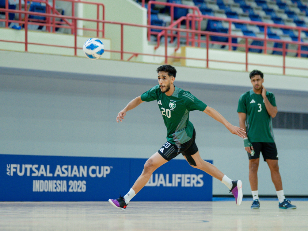 أخضر الصالات يلتقي منتخب الصين تايبيه في افتتاح تصفيات كأس آسيا