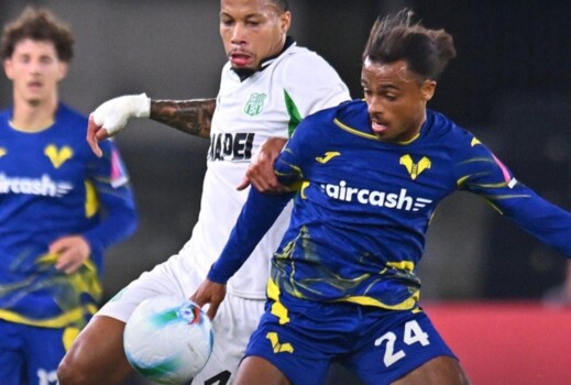 ساسوولو يفوز على هيلاس فيرونا 1-0 في الدوري الإيطالي