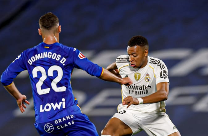 مبابي ينقذ ريال مدريد ويقوده لفوز شاق على خيتافي