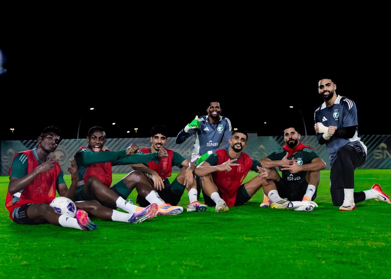 الأخضر يواصل استعداداته في جدة لمواجهة إندونيسيا في الملحق الآسيوي