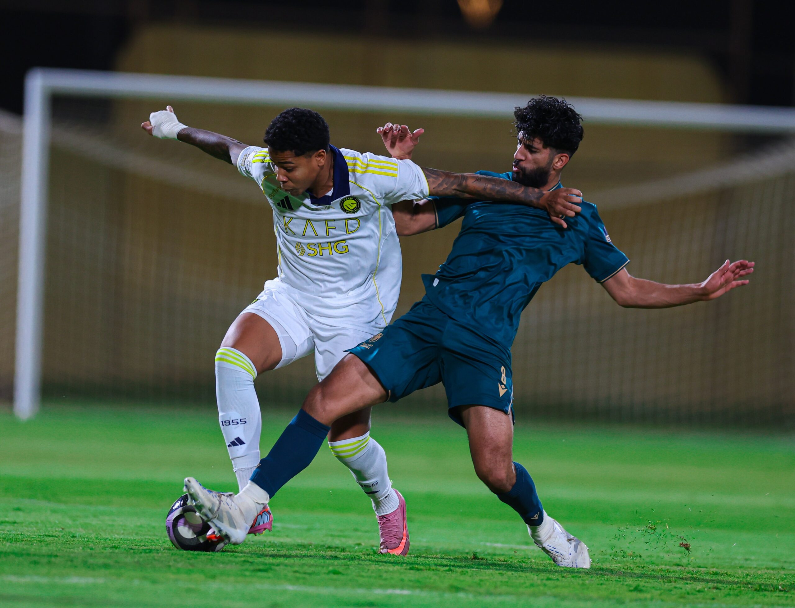 الدرعية يفاجئ النصر بثنائية ودية.. غياب النجوم يكلف العالمي الهزيمة