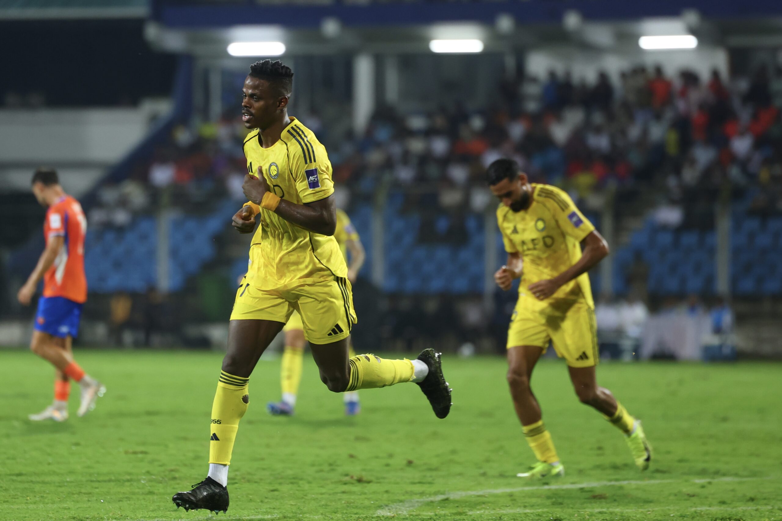 الشوط الأول.. النصر يتفوق على جوا الهندي بثنائية مثيرة في أبطال آسيا 2