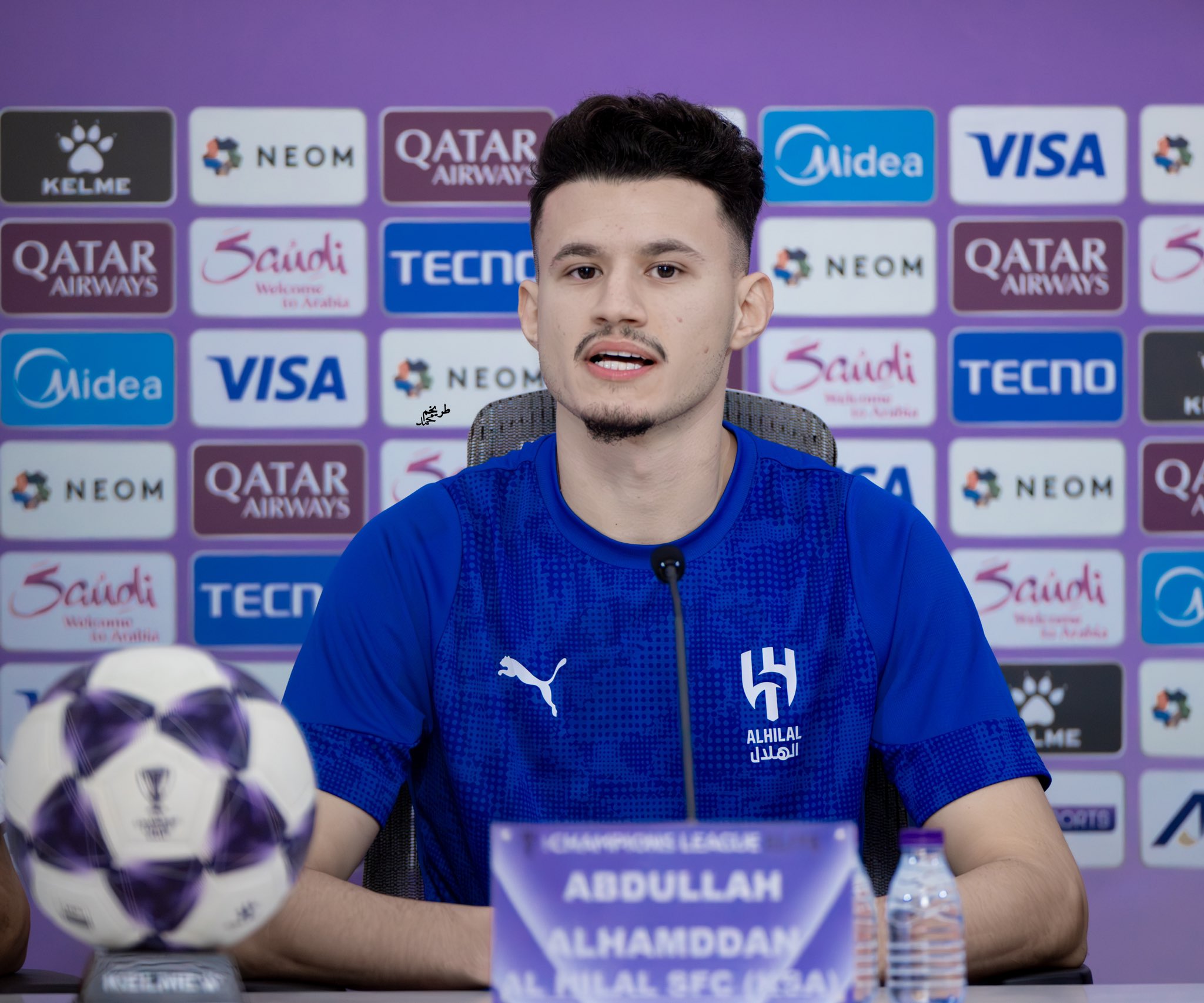 عبدالله الحمدان: نثق في أنفسنا لمواصلة الانتصارات أمام السد