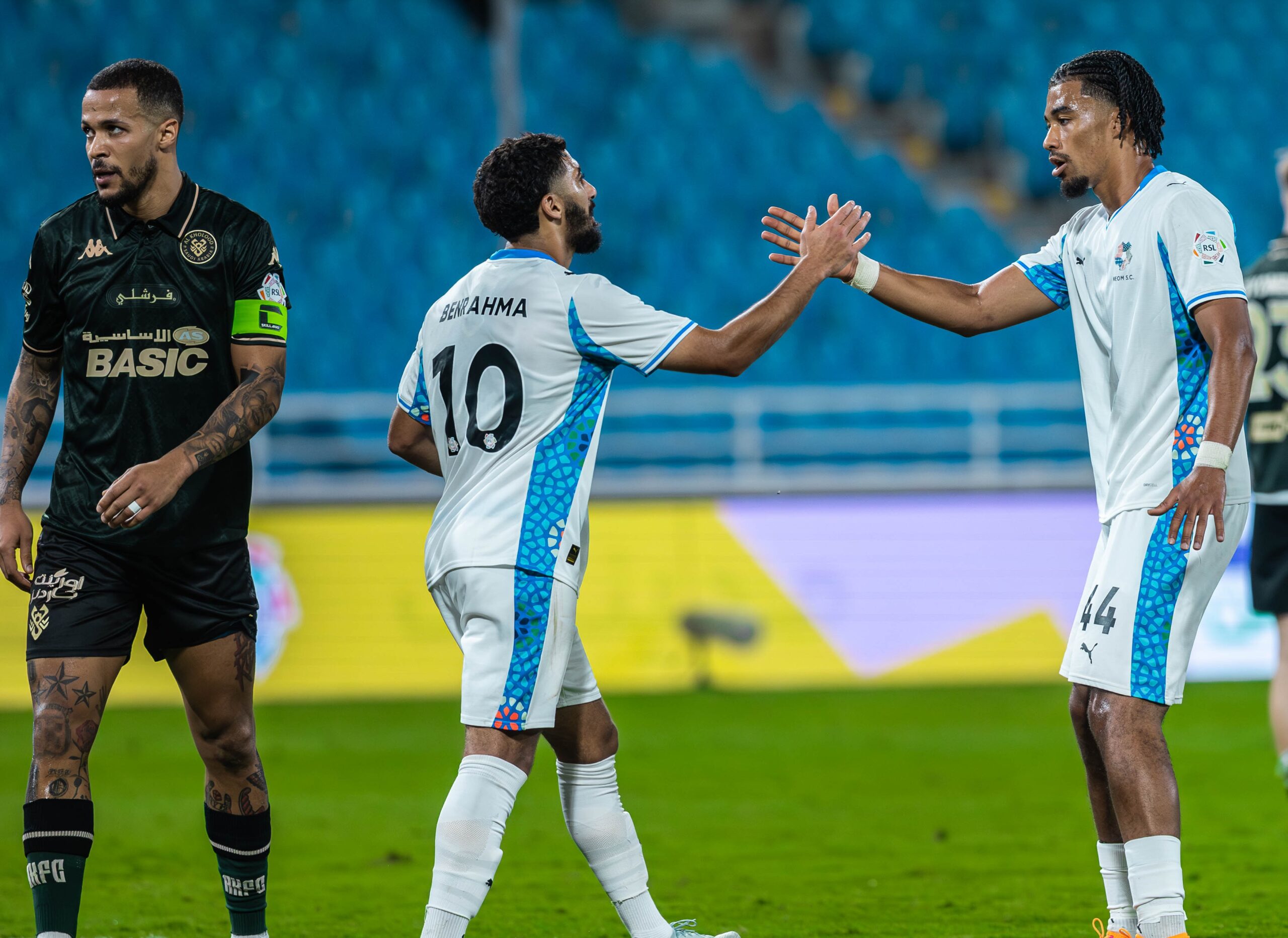 نيوم يفوز على الخلود بثلاثية.. ويعود لطريق الانتصارات في دوري روشن