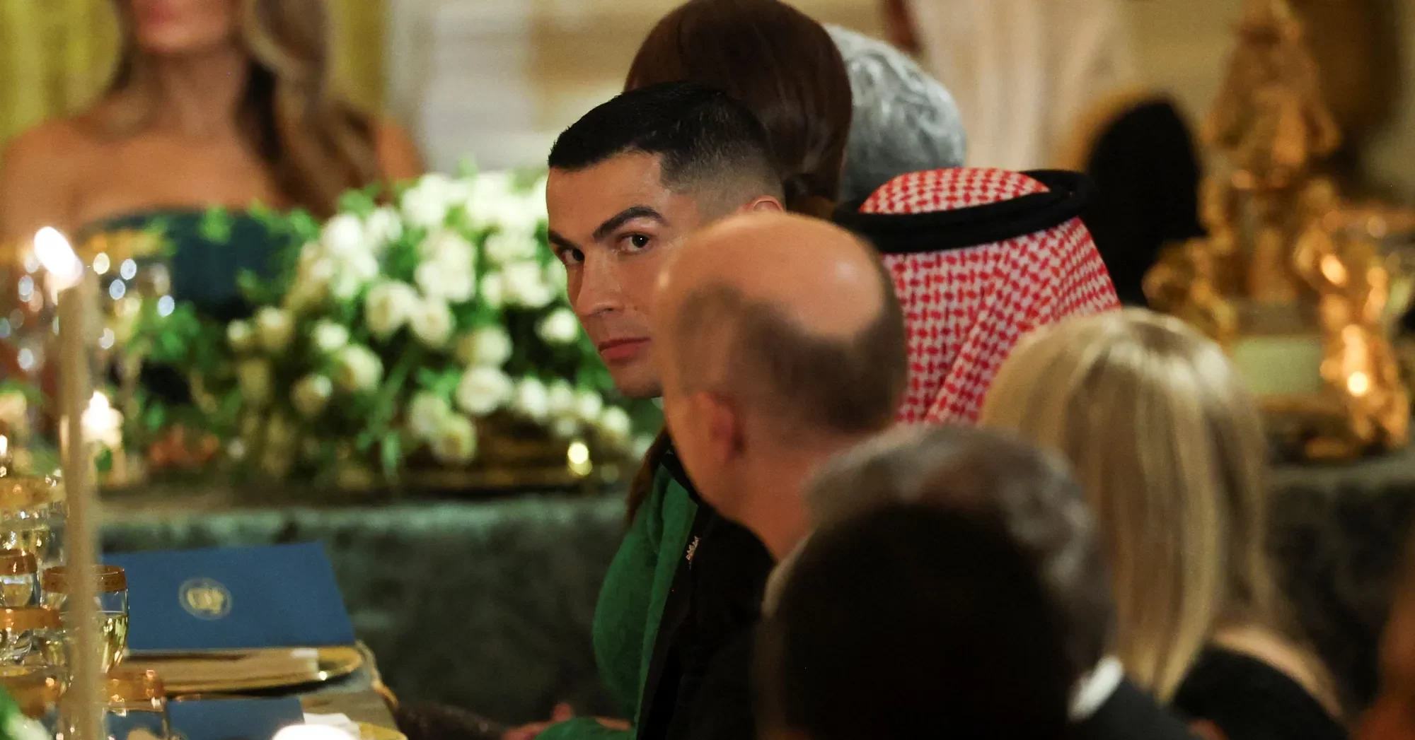 رونالدو يشارك في عشاء البيت الأبيض وترحيب خاص من ترامب