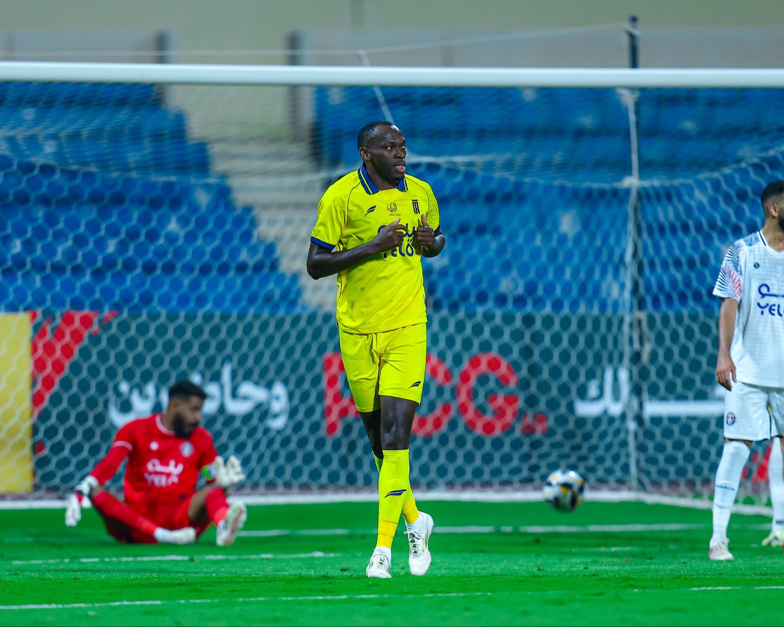 النيجيري سيمي.. مهاجم العروبة الذي أشعل دوري يلو بأهدافه