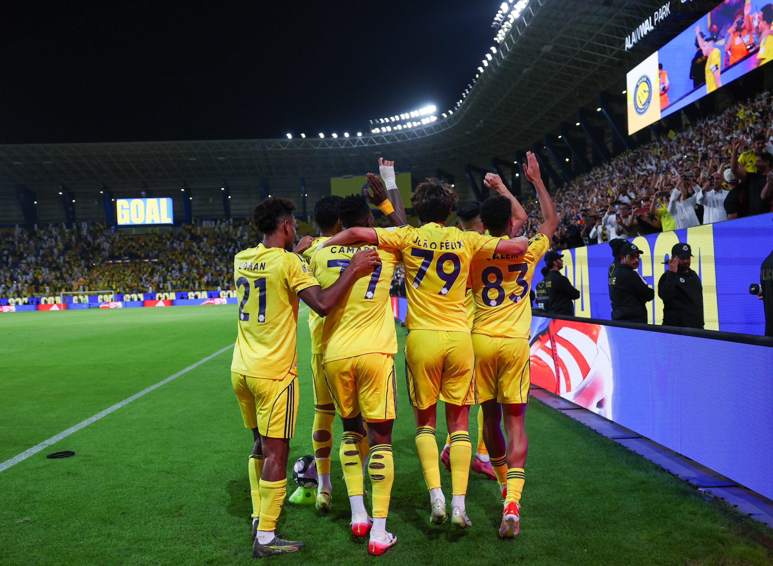 النصر يفتقد 4 لاعبين أمام جوا الهندي بدوري أبطال آسيا 2