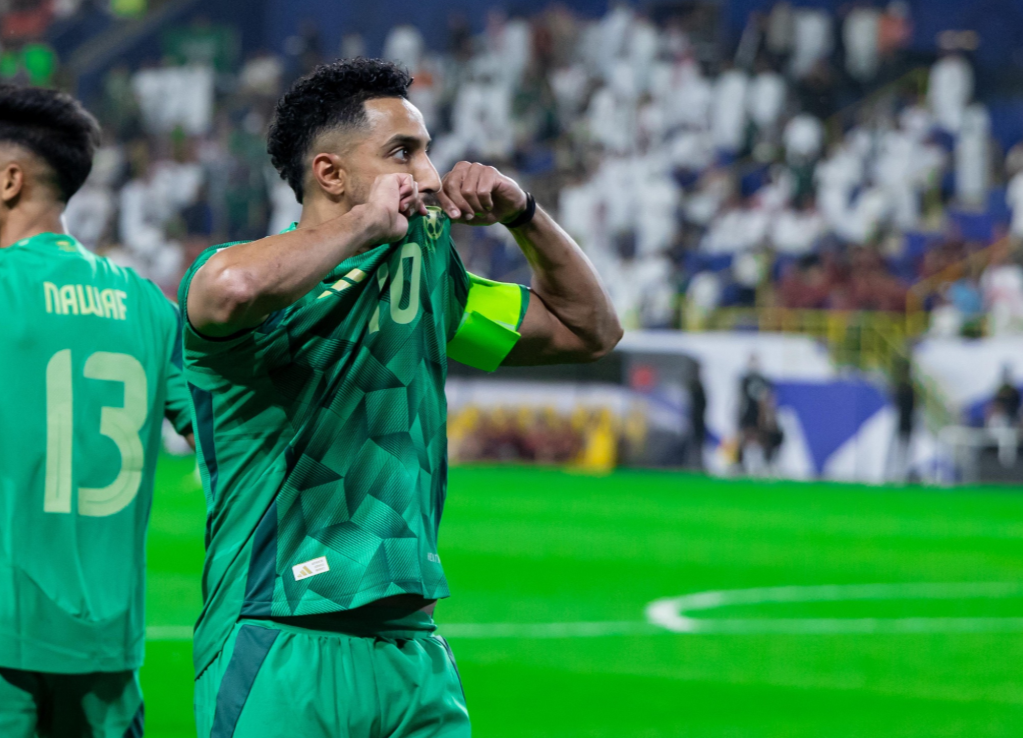 سالم الدوسري يعلق على خوض 100 مباراة مع المنتخب السعودي