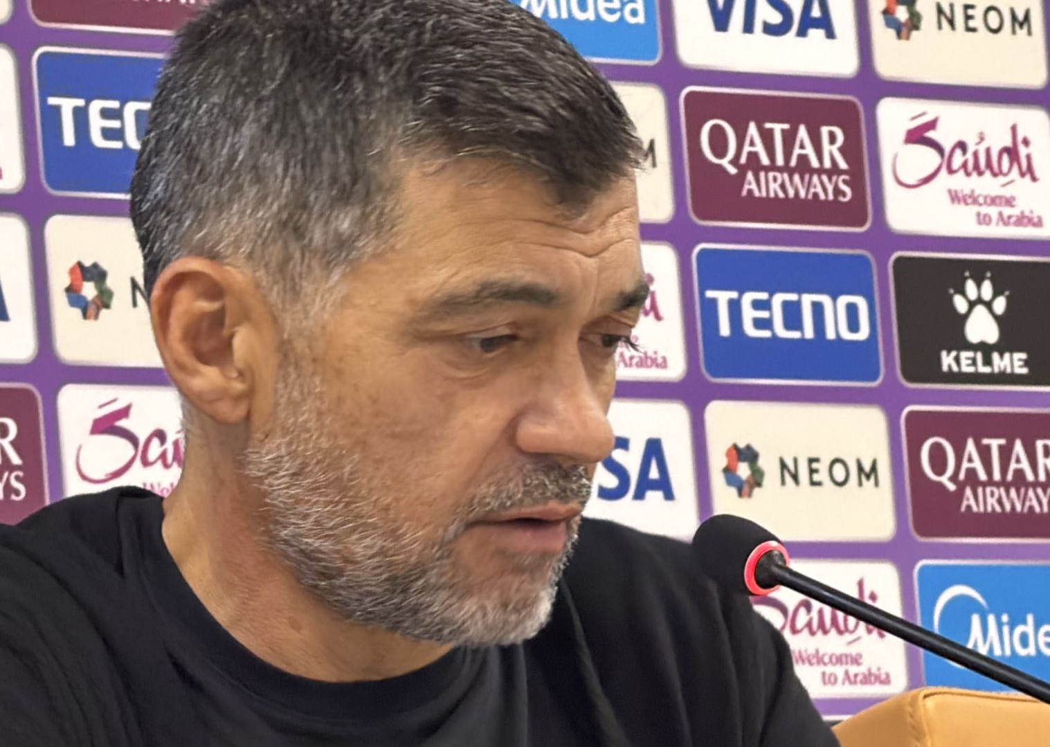 كونسيساو يعتذر للجماهير ويكشف أسباب هزيمة الاتحاد أمام الدحيل