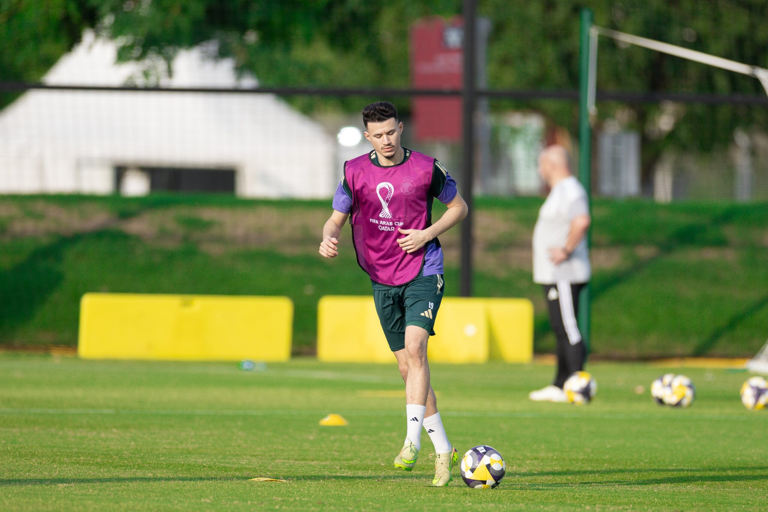 صور| الأخضر يستأنف تدريباته استعدادًا لنصف نهائي كأس العرب