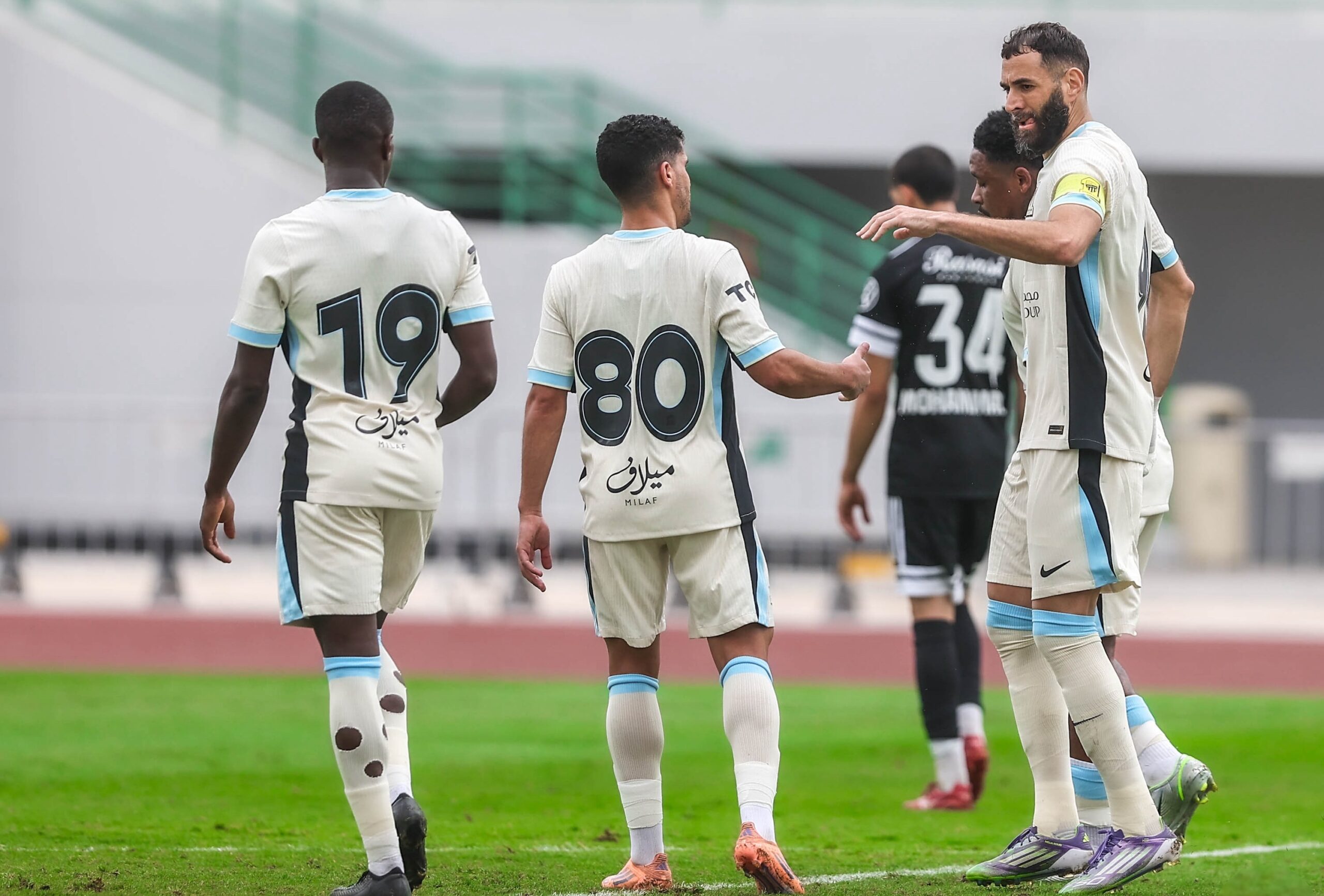 صور | الاتحاد يقسو على جلف يونايتد الإماراتي بخماسية ودية في معسكر دبي