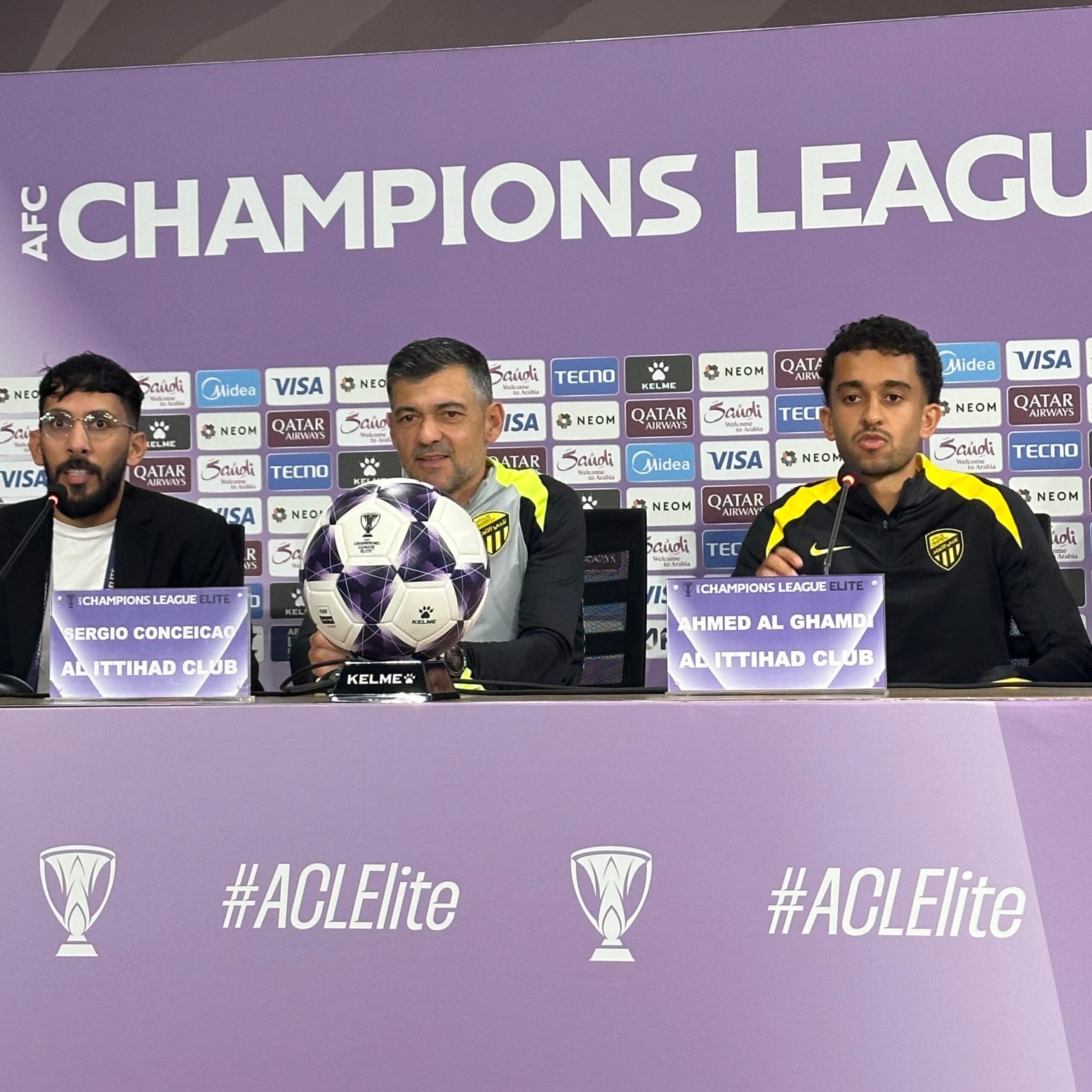 كونسيساو يؤكد على جاهزية الاتحاد لمواجهة ناساف.. ويوجه رسالة لجماهير العميد