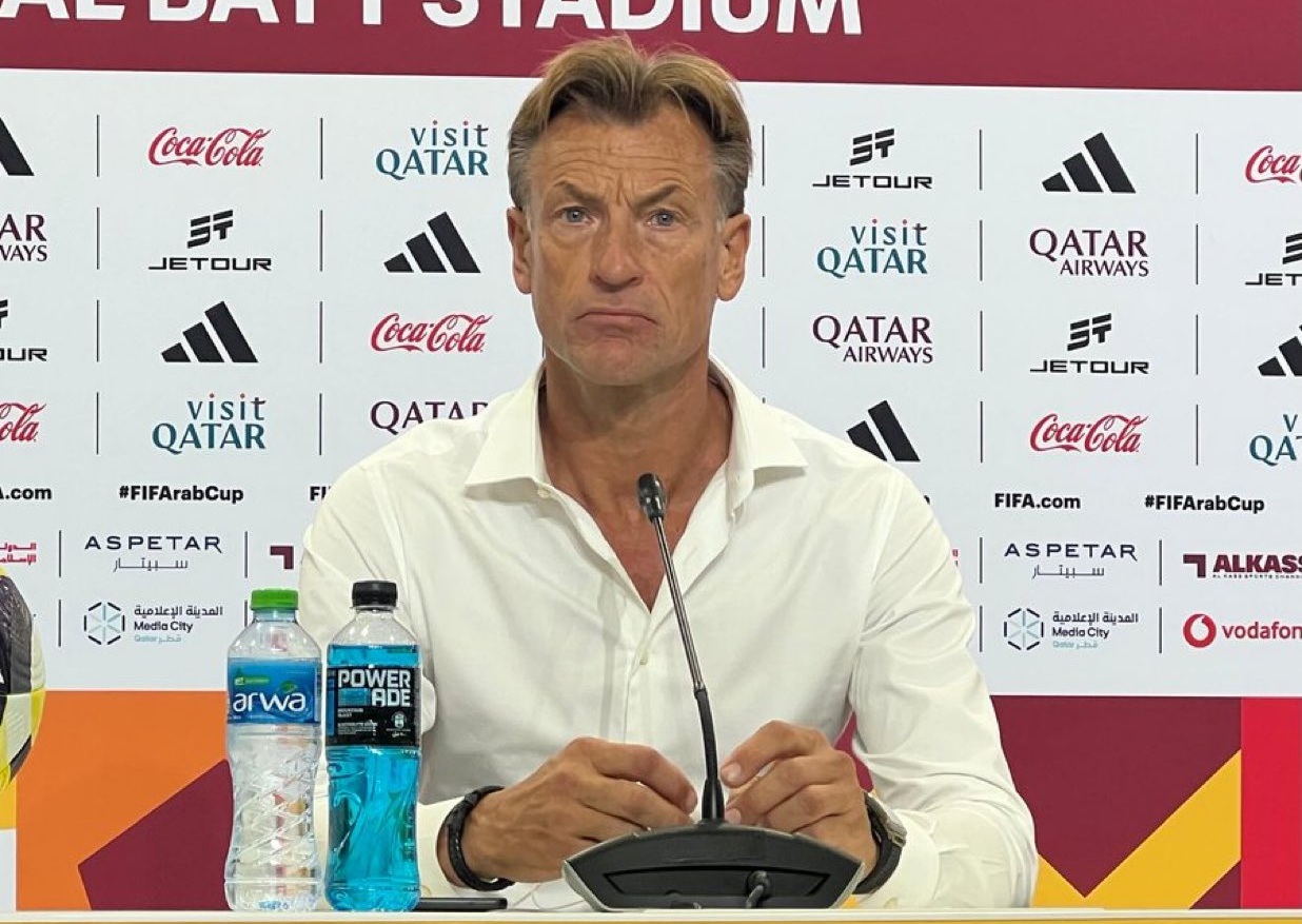 رينارد بعد الخسارة أمام الأردن: سنقاتل لإنهاء كأس العرب بصورة مشرفة