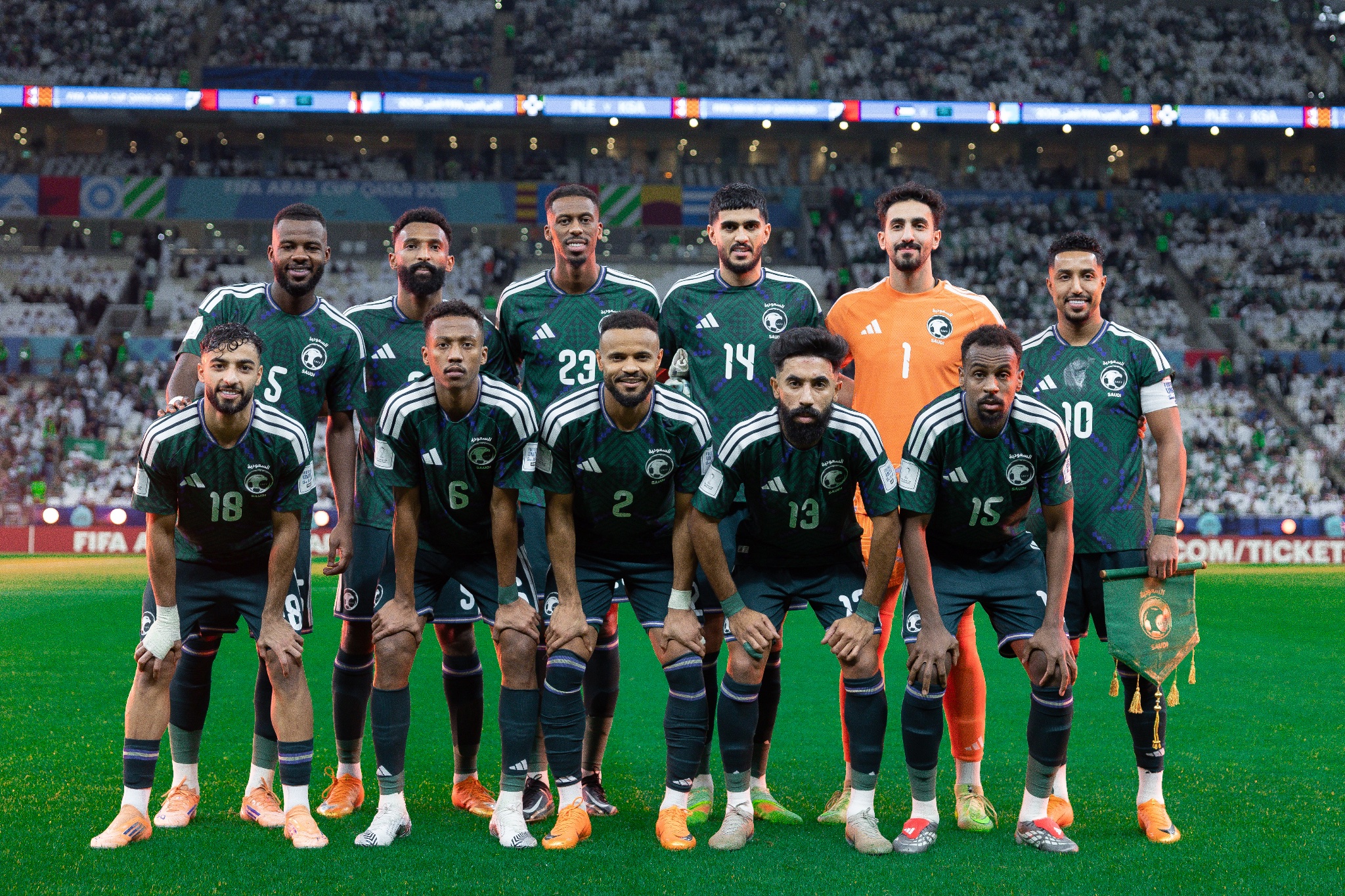 عاجل | الأخضر السعودي يتجاوز فلسطين ويعبر إلى نصف نهائي كأس العرب