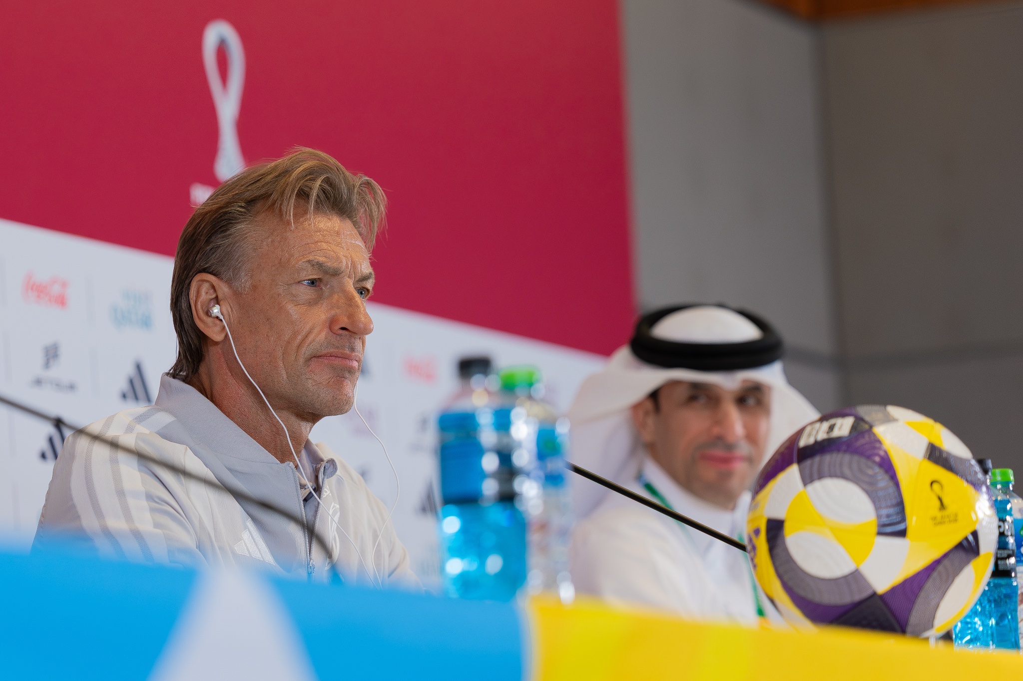 كأس العرب.. رينارد عن مواجهة الأردن: الخوف لا مكان له في كرة القدم