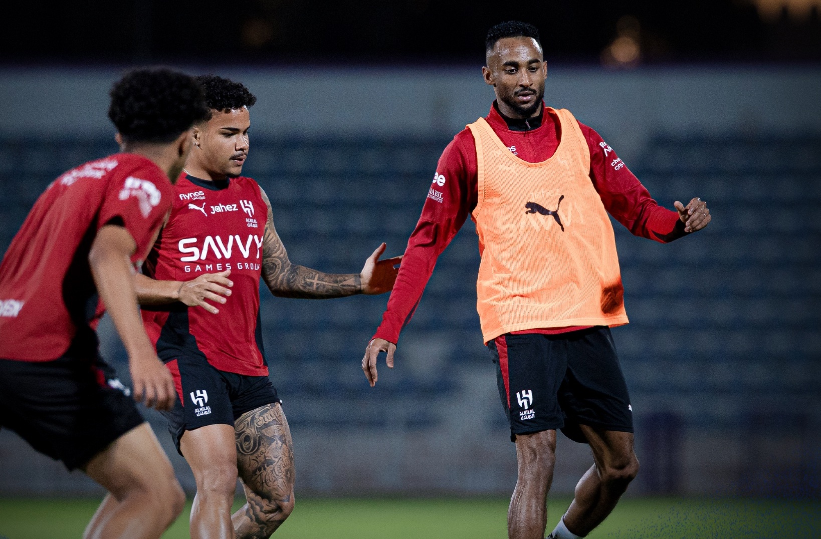 متعب الحربي يعود إلى تدريبات الهلال بعد التعافي من الإصابة