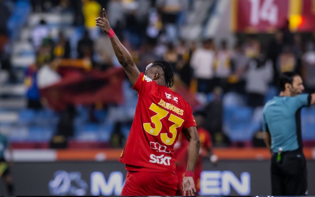 عاجل بعد 16 ثانية.. مهاجم القادسية يدخل تاريخ الدوري السعودي