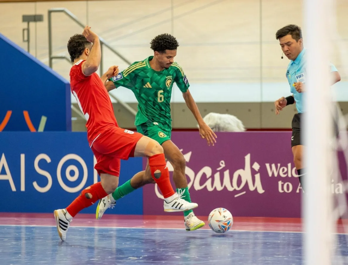 أخضر الصالات يخسر من إيران في الجولة الثانية في كأس آسيا