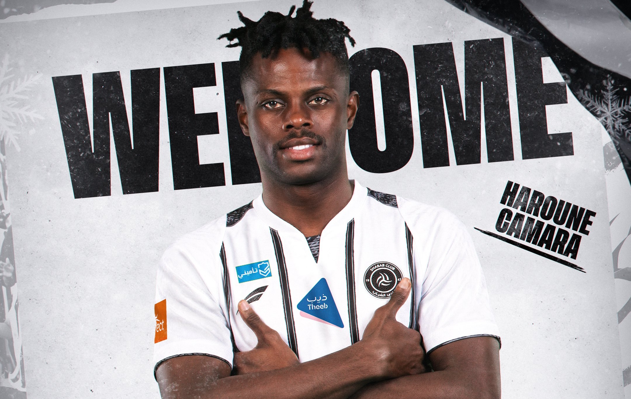 النصر يعير مهاجمه هارون كمارا إلى الشباب رسمياً