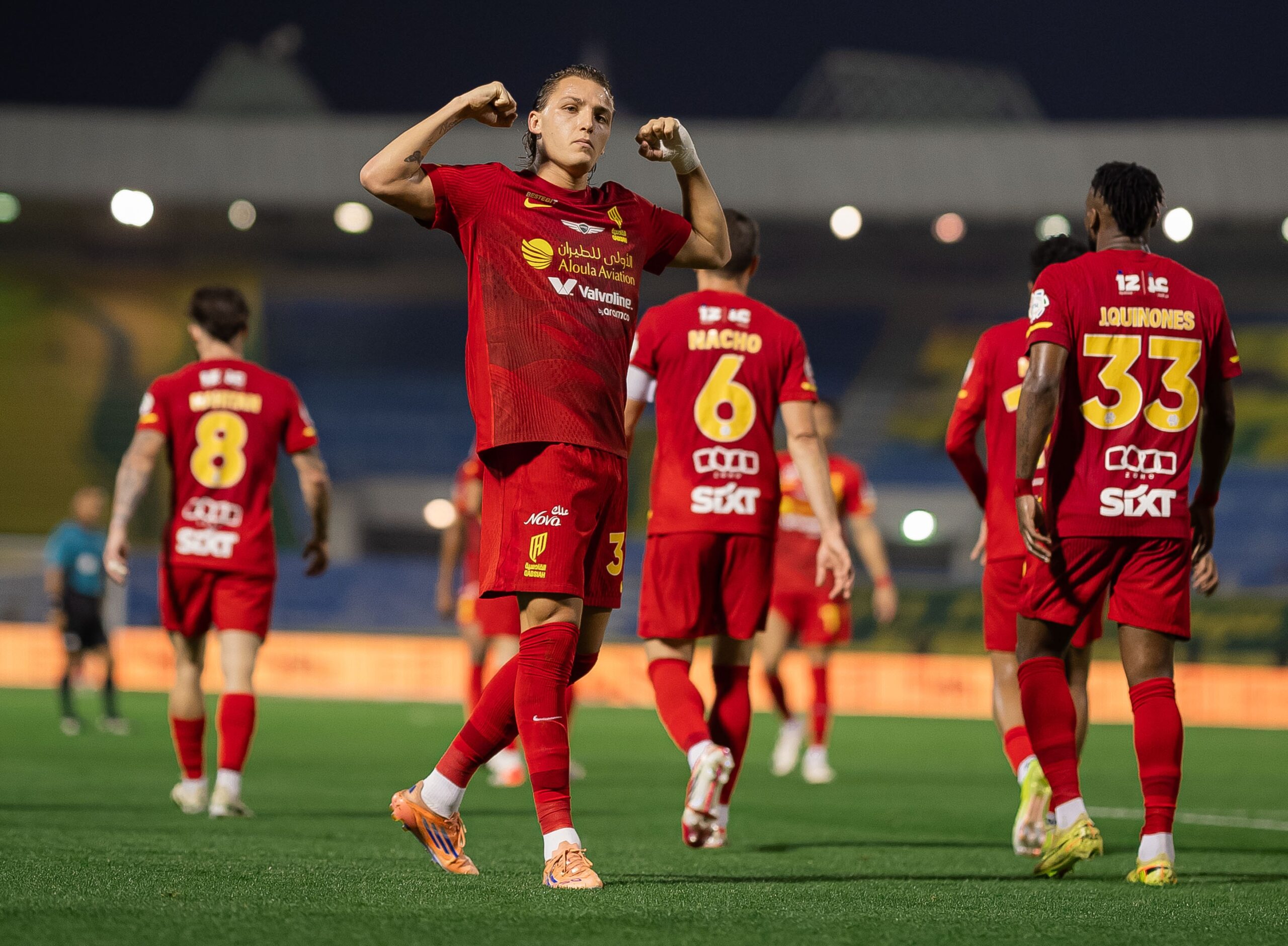 جاهزية كاملة في القادسية قبل مواجهة الأخدود بدوري روشن