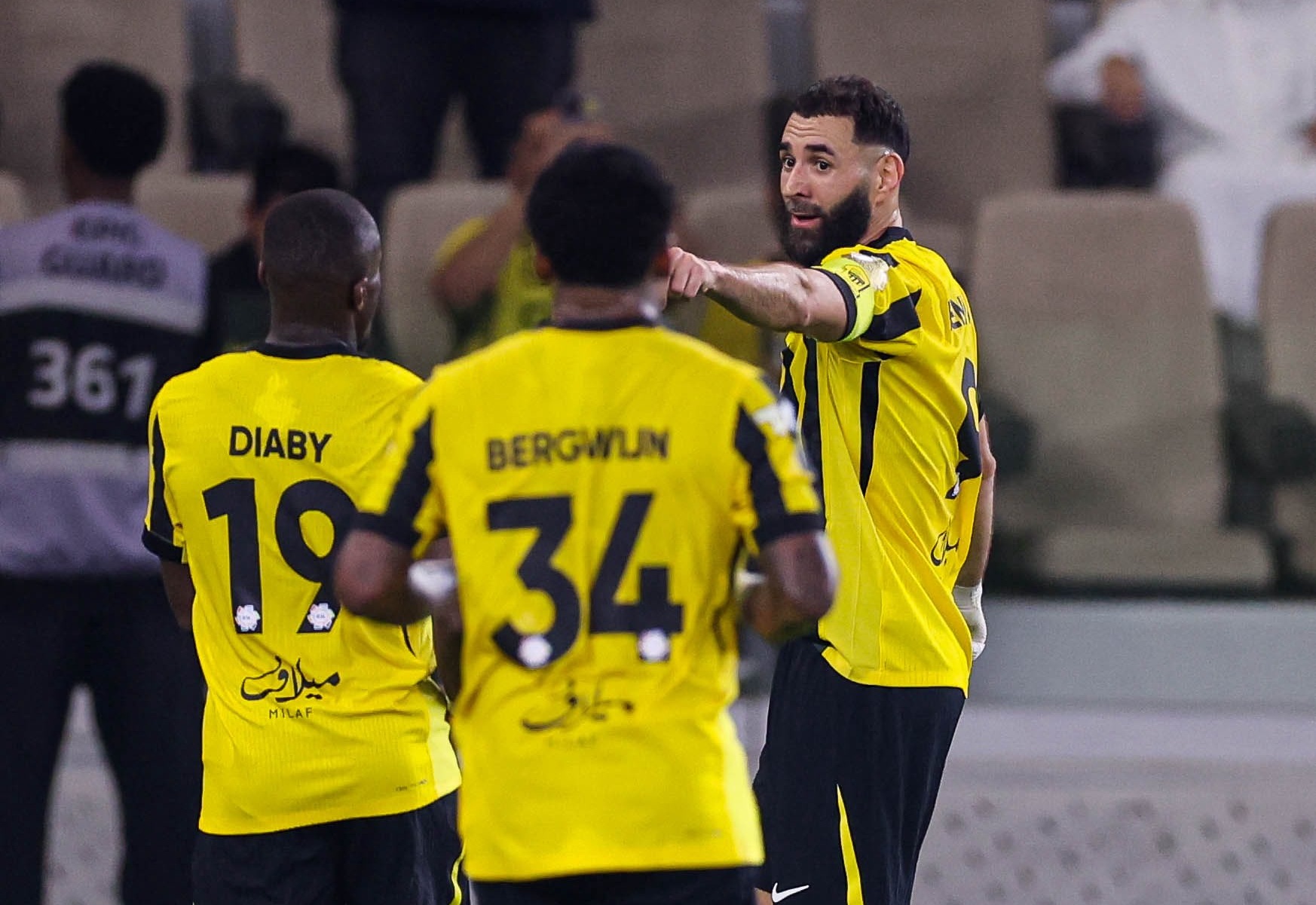 مهاجم مغربي على طاولة الاتحاد لتعويض بنزيما