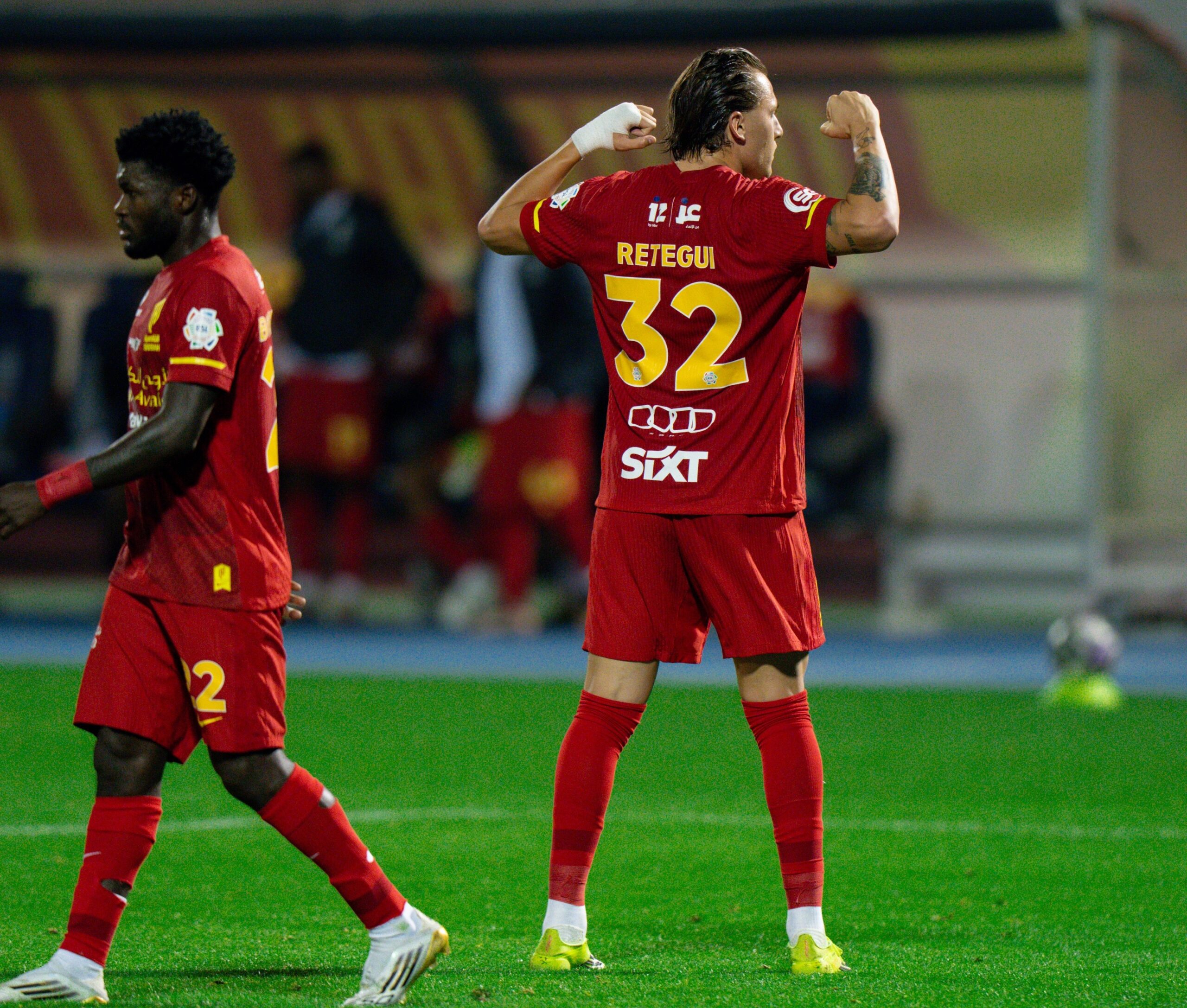 بهدفه في الخلود.. ريتيجي يصبح الهداف الإيطالي الأول في دوري روشن